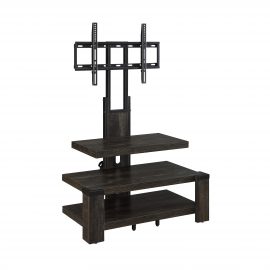 3-Shelf Television Stand with Floater Mount